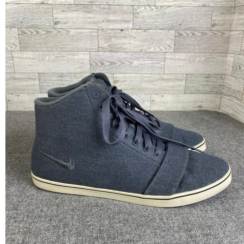 SNEAKERS NIKE DUNK 6.0 Size 10 Gray Fleece High Top